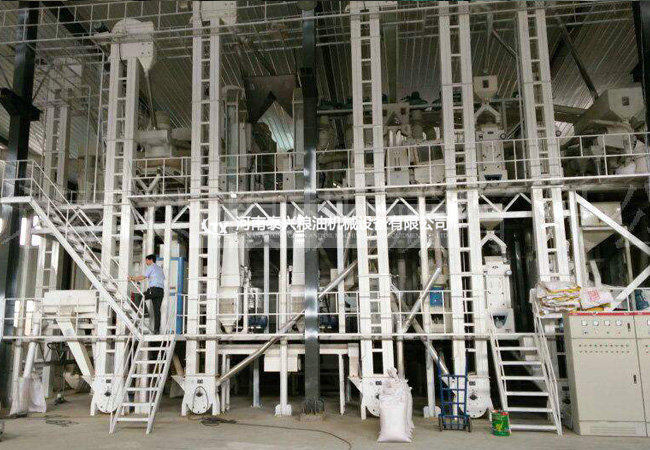 100吨级小米加工设备